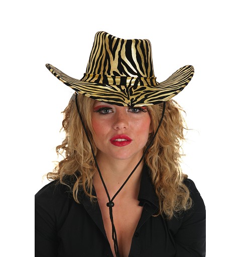 Sombrero Cowboy Tigre Dorado