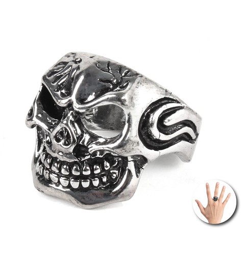 Anillo de Metal Calavera