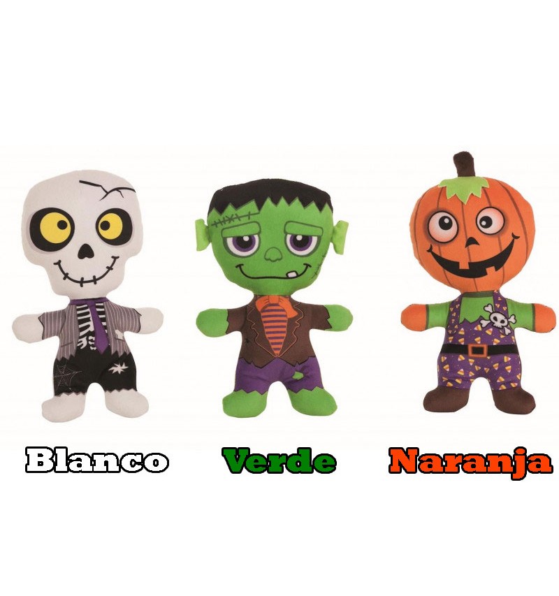 Peluches Infantiles Surtidos de Monstruo de Halloween MiDisfraz