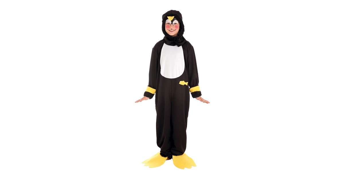 Disfraz de pingüino Smiffys con corbatín y cubrebotas – Shopavia