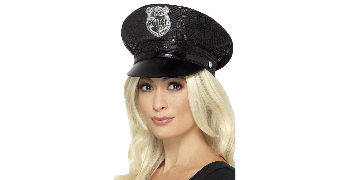  Gorra de policía : Ropa, Zapatos y Joyería